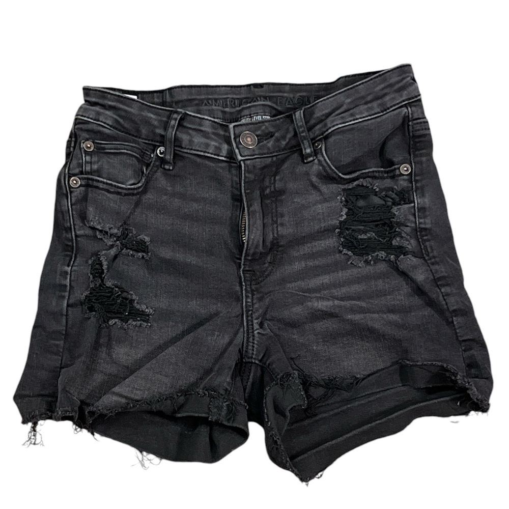 American Eagle Women’s High V-Rise Shortie Shorts Size 2